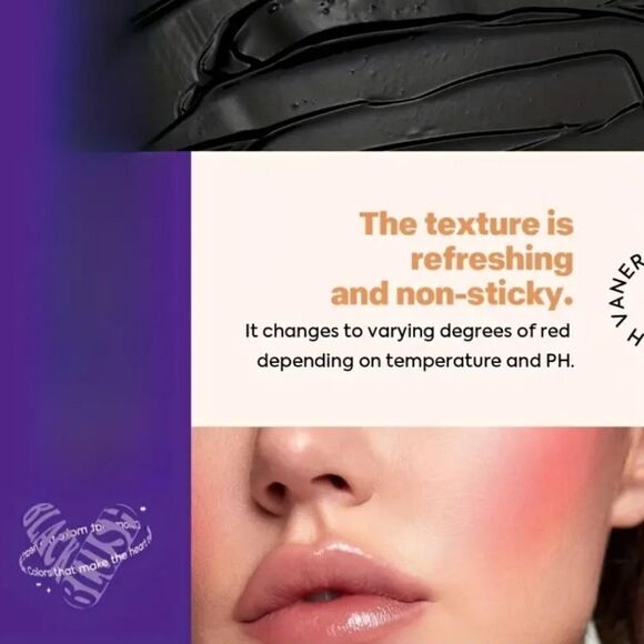 Color Changing Black Cream Blush Lip Shadow Multiuse - Picture 11 of 13